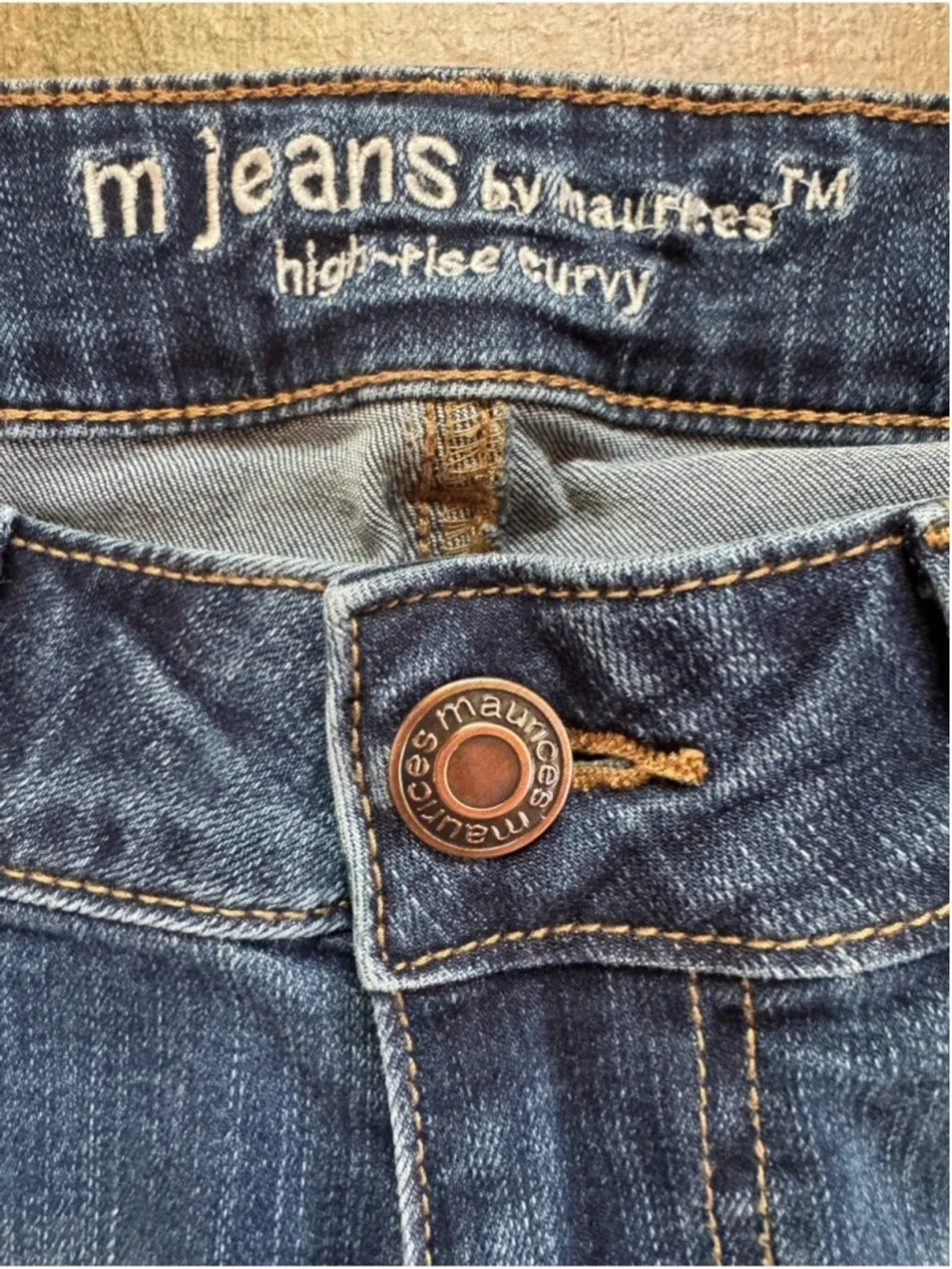 M jeans by Maurices High Rise Curvy Bootcut Stretch Jeans size 8